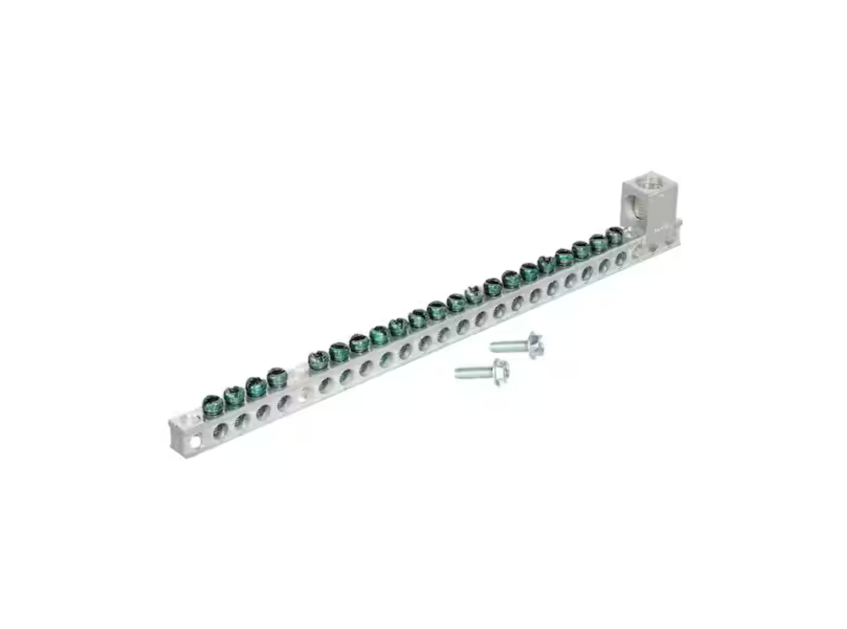 Eaton 21-Terminal Ground Bar for Type CH and Type BR Panels