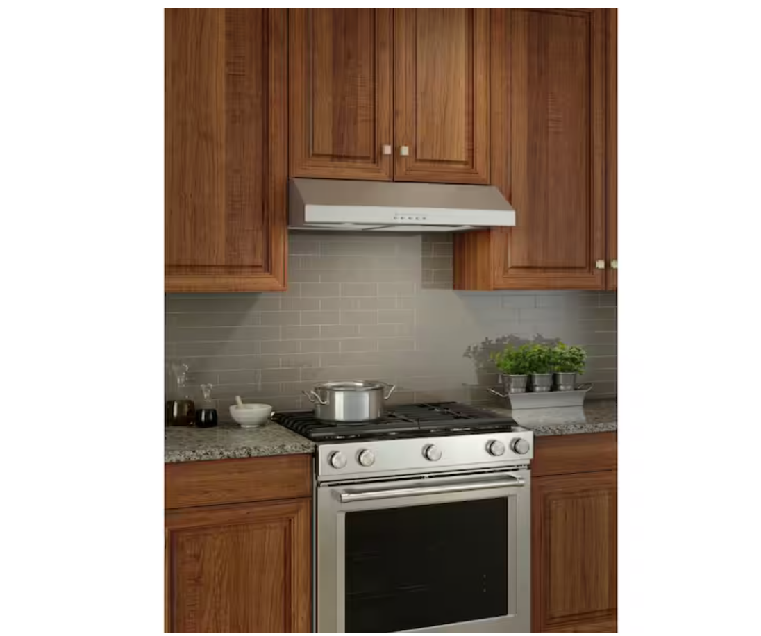 Broan-NuTone BCSQ1 30 in. 375 CFM Under-Cabinet Stainless Range Hood
