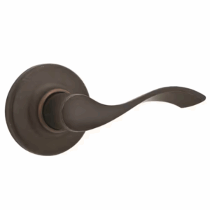 Kwikset Balboa Venetian Bronze Passage Handle for Hall/Closet w/ Microban