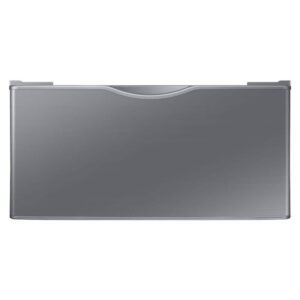 Samsung 27 in. Laundry Pedestal in Platinum with Storage Drawer