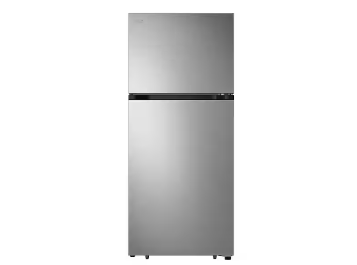 LG 18 cu. ft. Top Freezer Refrigerator in Stainless Steel