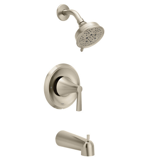 Moen Jase Brushed nickel Posi-TempĀ® tub/shower (Trim Only)