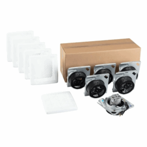 Broan-Nutone Economy 50 CFM Estar Fan, Louvered Grille, 2.0 Sones Finished Packs