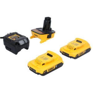 DEWALT 18V to 20V MAX Lithium-Ion Battery Adapter Kit (2 Pack)