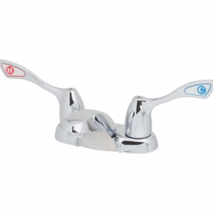 Moen M-Bition Bathroom Faucet, 4" Centerset, 1.2 GPM, Chrome, 2-Handle