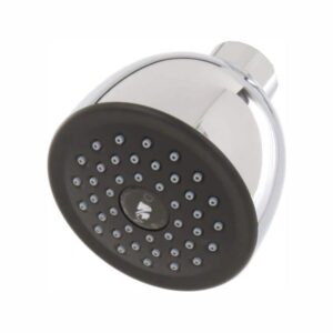 Delta 1-Spray Patterns 1.75 GPM 2.63 in. Wall Mount Fixed Shower Head in Chrome