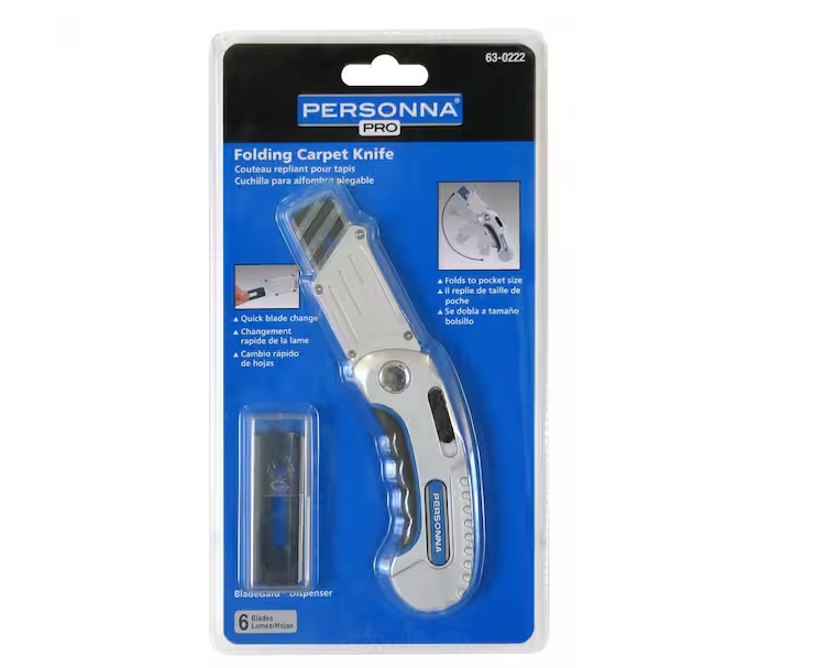 Personna Folding Carpet Utility Knife