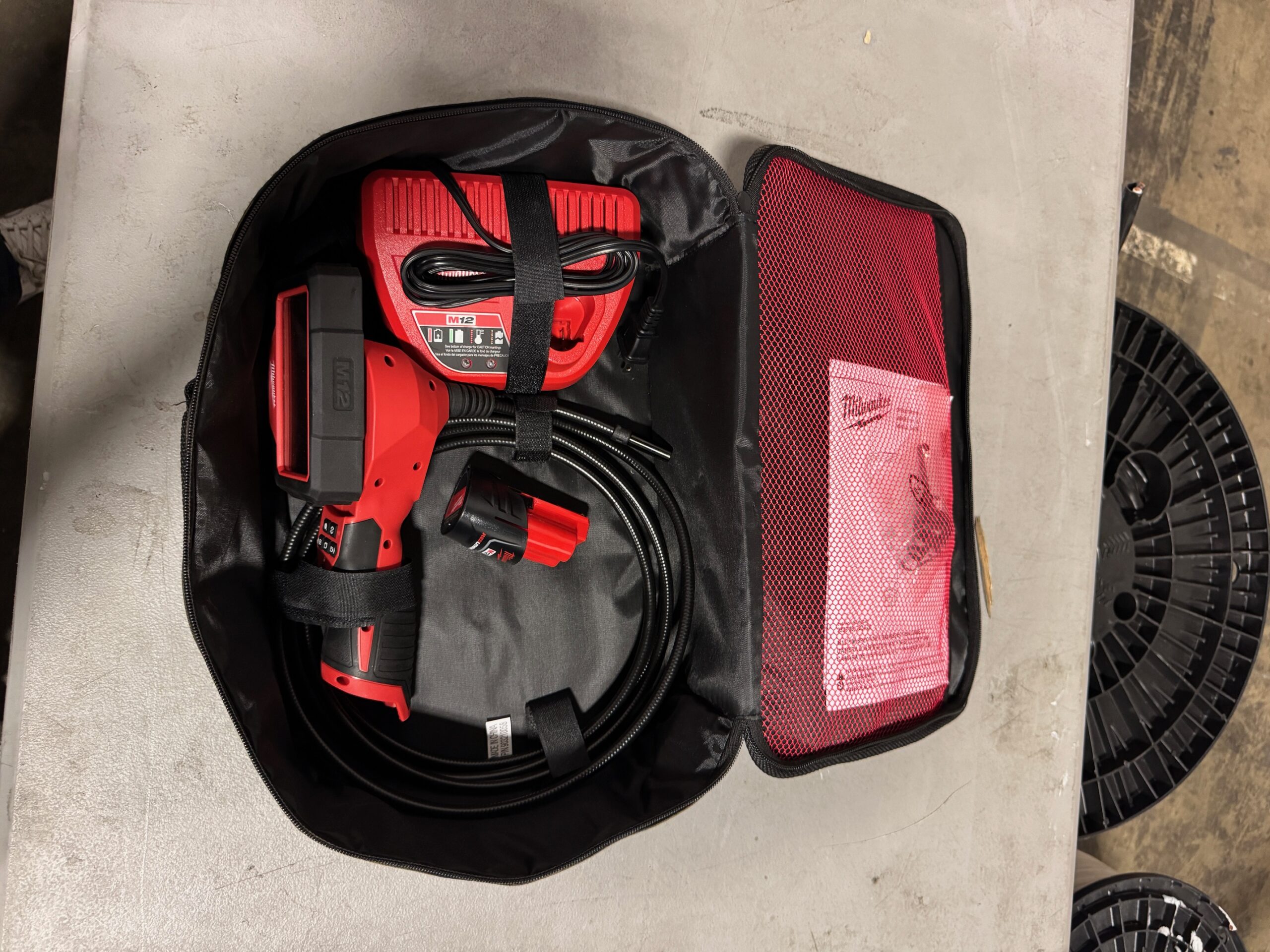 Milwaukee M12 12V Cordless M-SPECTOR 360-Degree 10 ft. Inspection Camera Kit
